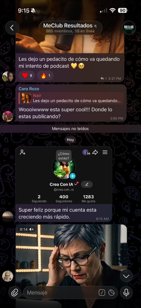 Resultado real MeClub