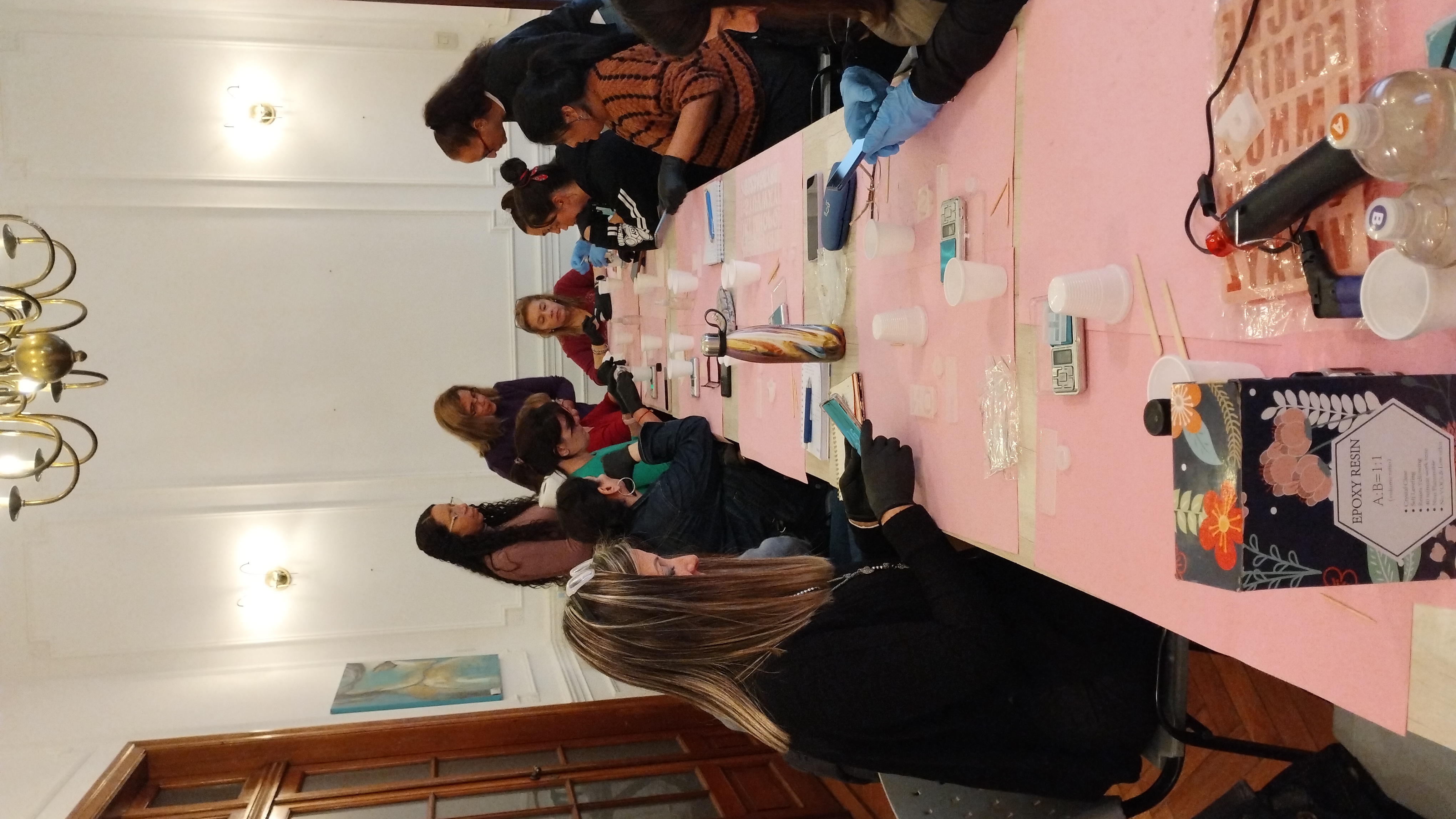 Foto de taller en acción