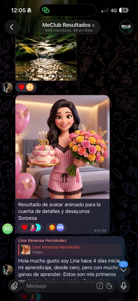 Resultado real MeClub