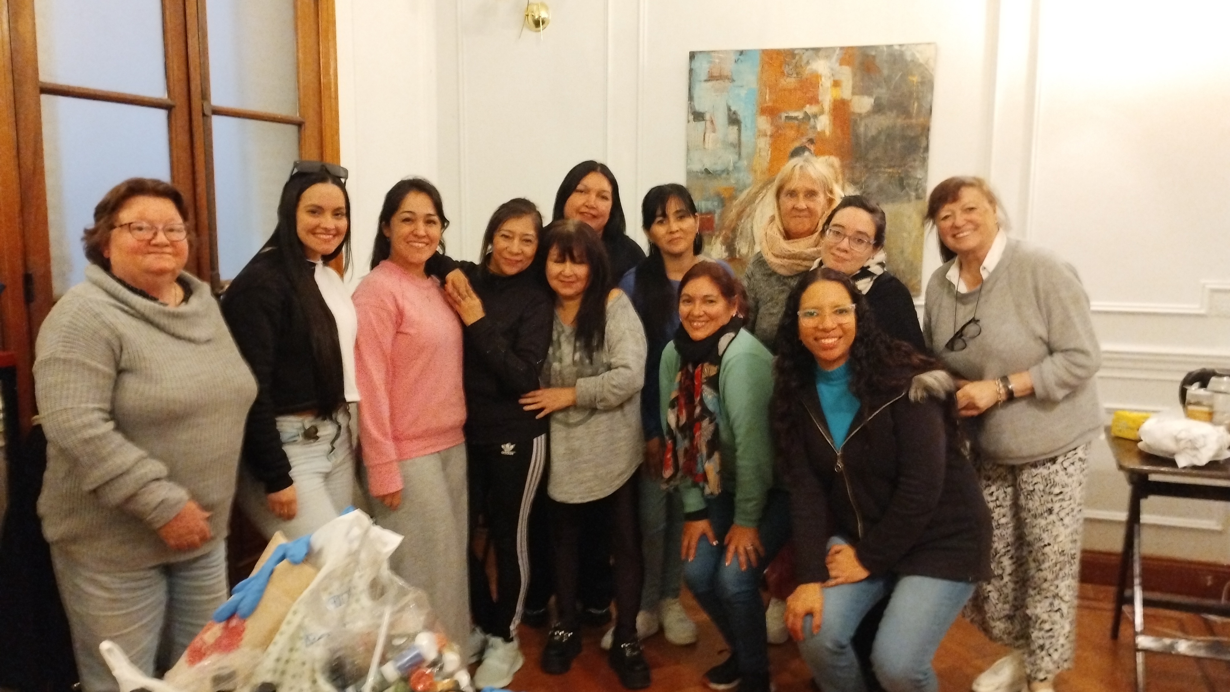 Foto grupal cierre de taller