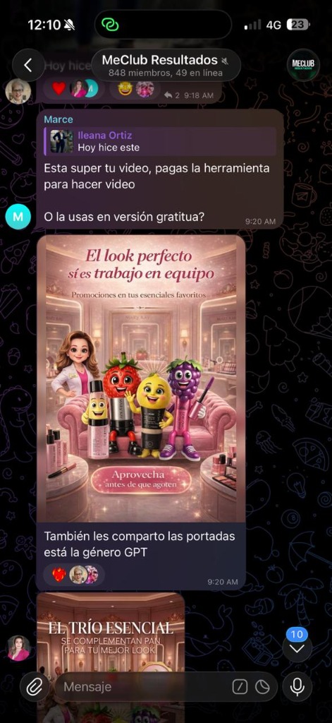 Resultado real MeClub